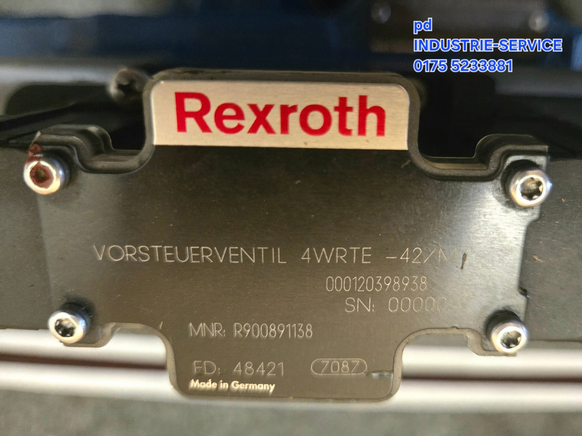 Rexroth Ventil 4WRTE 25 V350P-41 R900972791 FD / R900891138