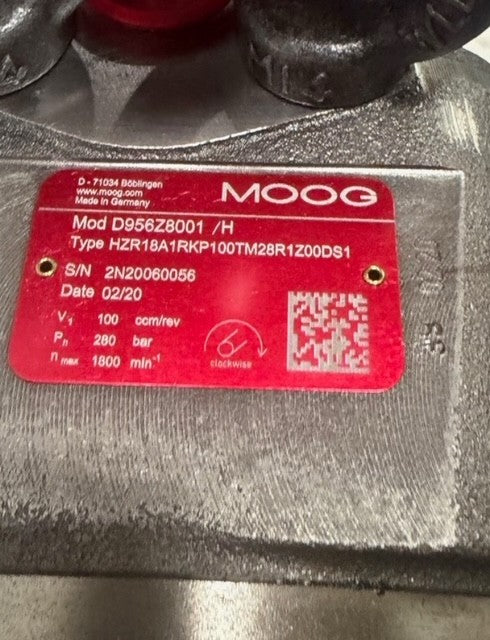 Hydraulikpumpe Moog/ Rexroth D956Z8001/H für Arburg RKP 100