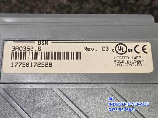 B&R Modul 3A0350.6 Battenfeld B4