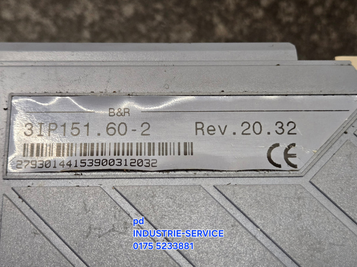 B&R Automation Modul 3IP151.60-2 Rev.20.32