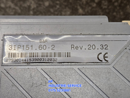 B&R Automation Modul 3IP151.60-2 Rev.20.32
