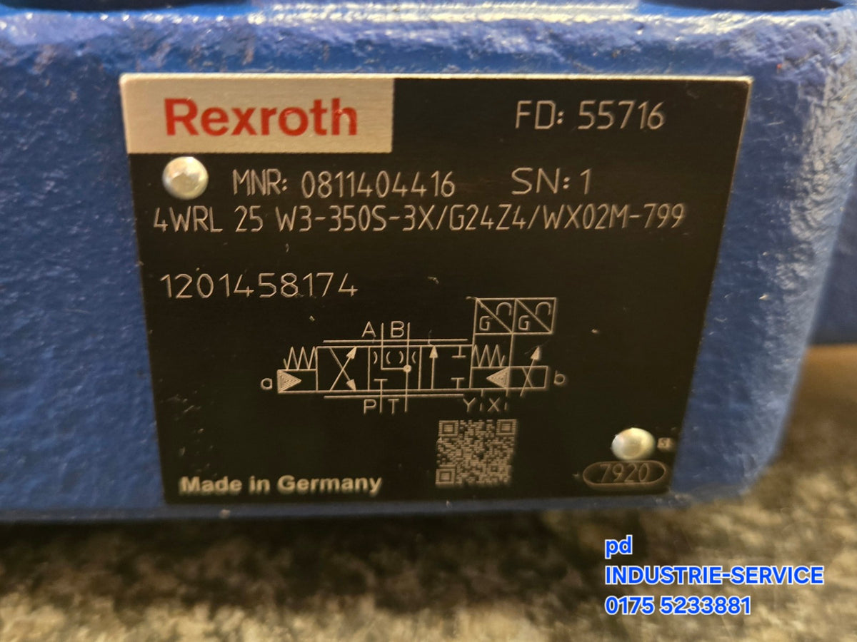 Bosch Rexroth Ventil 4WRL 25 W3-350S-3X