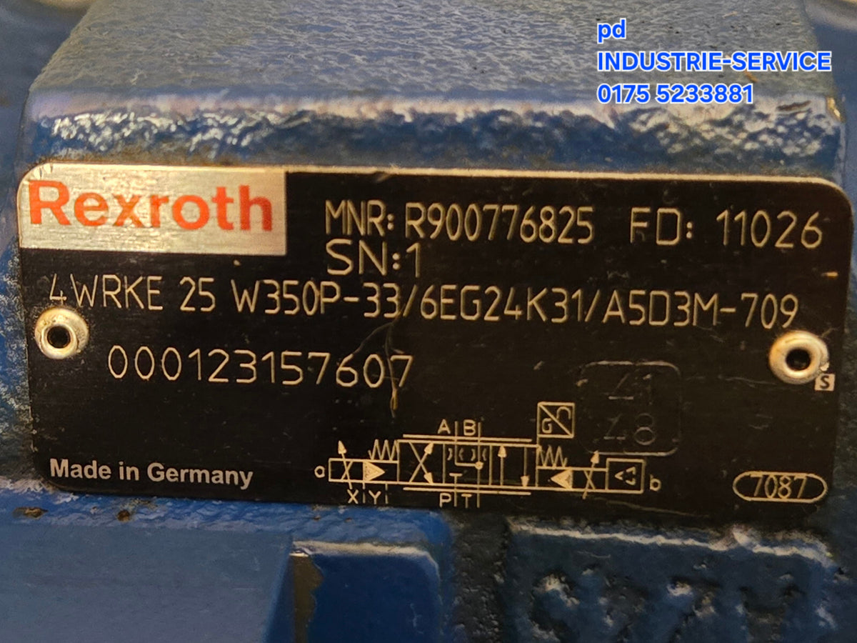 Rexroth Ventil MNR R900972658 / MNR R900776825