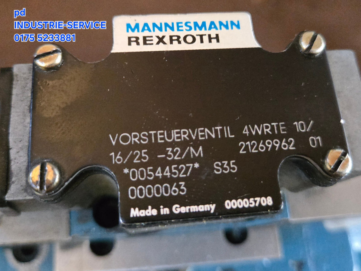 Rexroth Hydraulics Ventil 4WRTE 35 Q2-1000P-33 WB152M