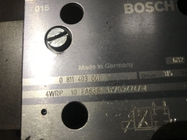 Bosch Regelventil 4 WRP 10 für ENGEL Spritzgießmaschinen