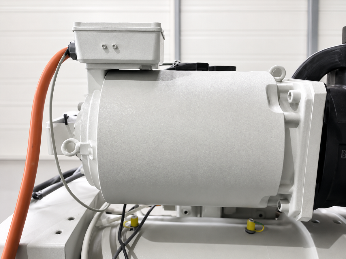 Oswald Elektromotor FQD13.2WI-IEC für Krauss Maffei Schneckenantrieb