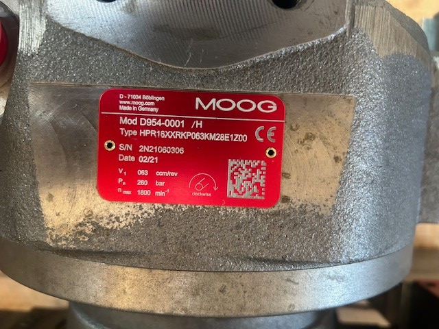 Moog Doppelpumpe RKP80/RKP63 für Engel