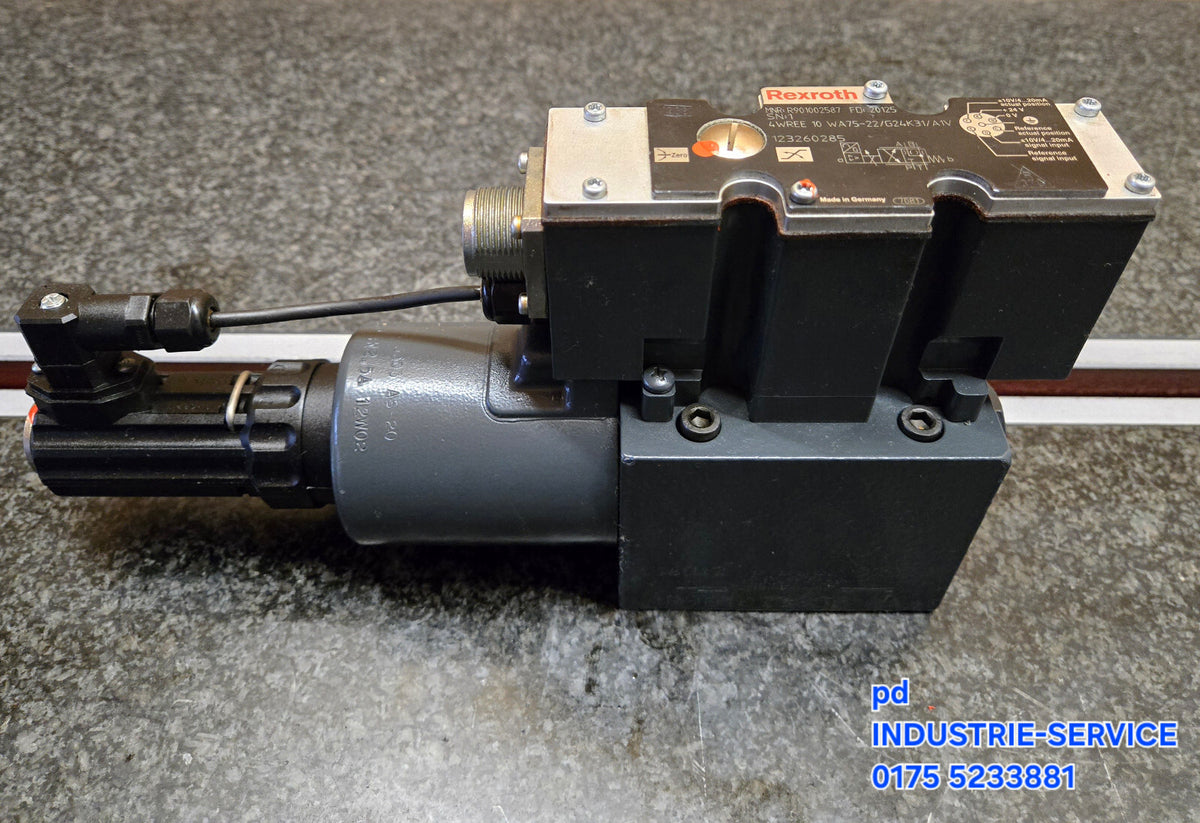 Rexroth Ventil DEMAG MNR: R901002587 / 4 WREE 10 WA75-22