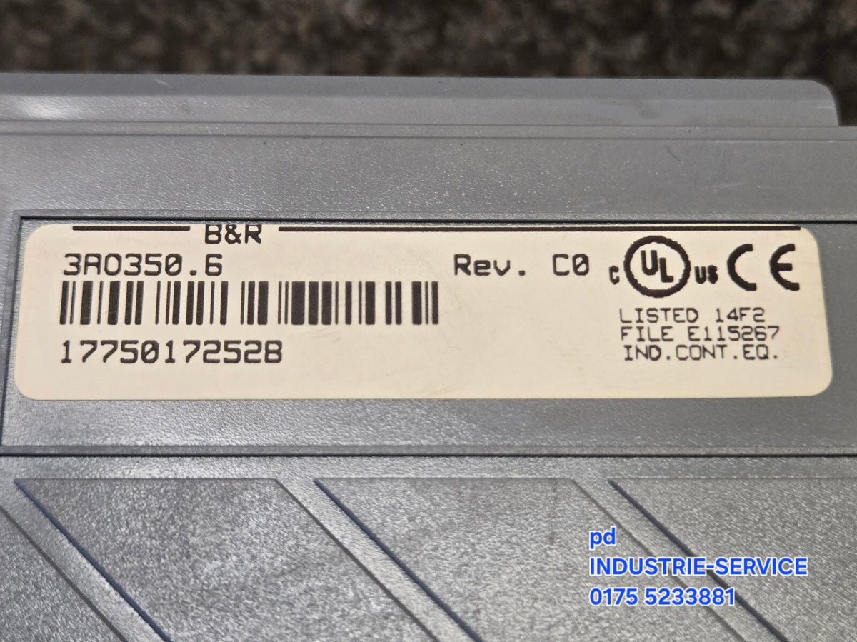 B&R Modul 3A0350.6 Battenfeld B4